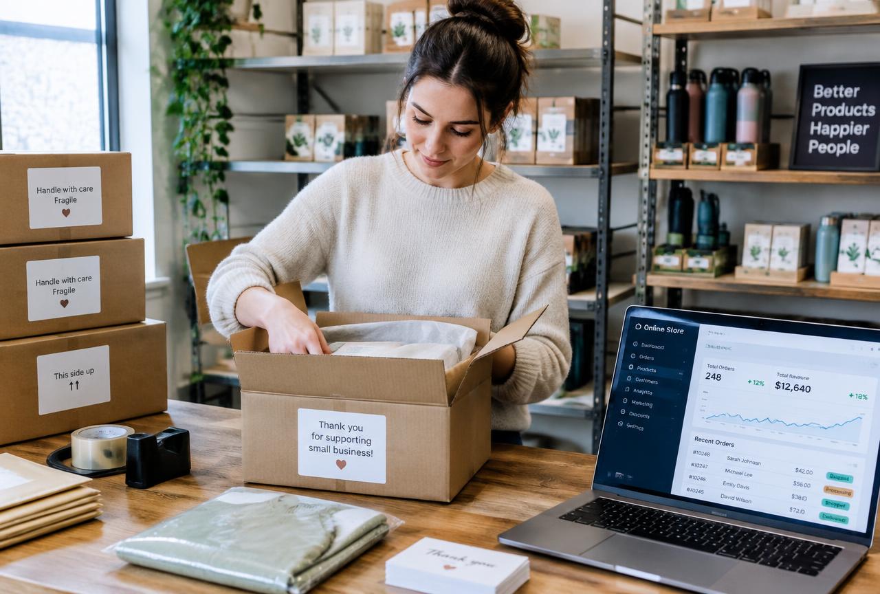 The online store builder